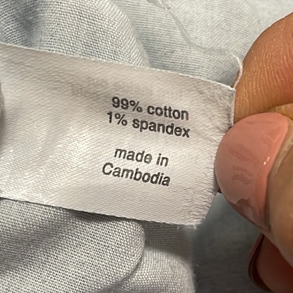 Lane Bryant Women’s Denim Distressed Cutoff Shorts Size 20 Raw Hem Plus Size - Picture 9 of 10